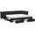 vidaXL Tagesbett 80 x 200 cm Schwarz