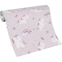 Erismann Vliestapete Einhorn 32 cm x 53 m rosa 13622-10