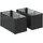 Outsunny Hochbeet 120 x 60 x 60 cm Grau