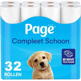 PAGE Toilettenpapier 2-lagig 32 Rollen