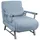 VCM Kolino Polyester-Stoff 64 x 95 x 78 cm blau