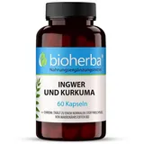 BIOHERBA R Ingwer und Kurkuma 60 Kapseln Kapseln