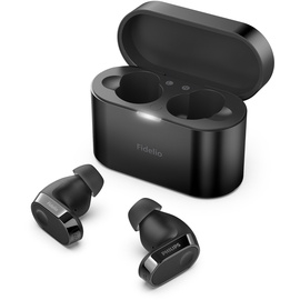 Philips Fidelio True Wireless In-Ear Kopfhörer Bluetooth Schwarz