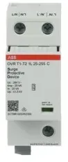 ABB OVRT1-T21L25-255PTS Kombi-Ableiter 1P für TNS Netze mit FM 25kA/Pol für 230/400 V Netze 2CTB813251R2300 OVRT1T21L25255PTS