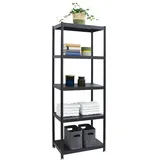 shelfr Industrial Design Standregal 61 x 41 x 170 cm Schwarz