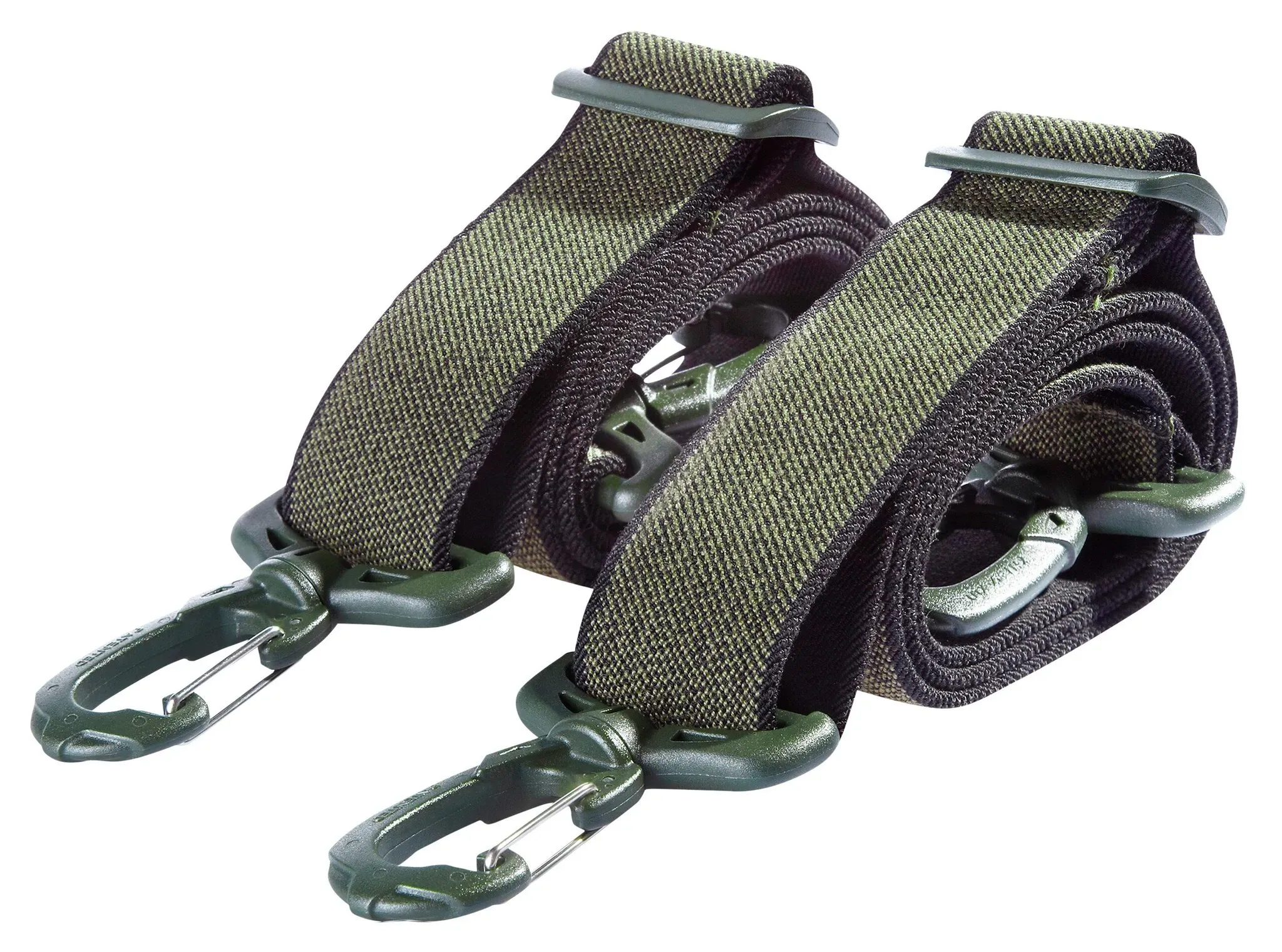 Jagdhund Hosenträger Karabiner, oliv