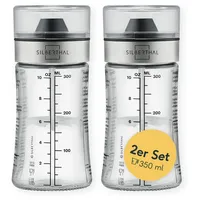 SILBERTHAL Dressingshaker Klein 2er Set - aus Glas mit