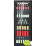 Bomann Bomann® Kühlschrank mit Glastür | | 143cm | Getränkekühlschrank 2 | MultiAirflow | Türanschlag wechselbar | KSG 7292 schwarz