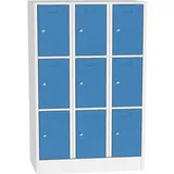 Deskin Schließfach-Stahlschrank SYSTEM SP1 COLOR 4251747719847 DESKIN