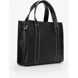Valentino Aury Re Shopper Kunstleder Schwarz