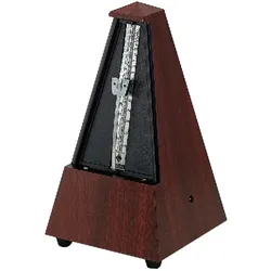 Pyramid Shape Metronome (mahogany / with bell)