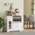 Homcom Küchenbuffet 80 x 35 x 72,2 cm Weiß