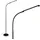 Briloner LED Stehlampe 21 x 170 cm Schwarz