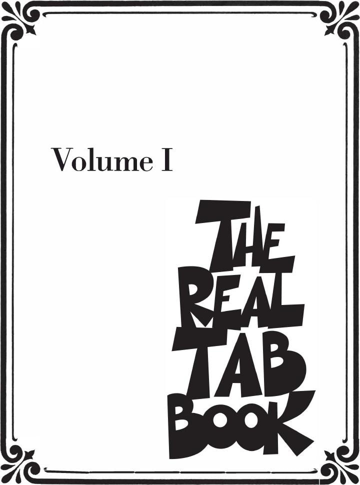 The Real Tab Book - Volume I, Fachbücher