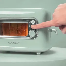 Cecotec Vertikaler Toaster RetroVision Grün