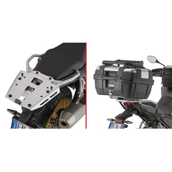Givi SRA, Aluminium Gepäckträgerplatte Monokey - Silber