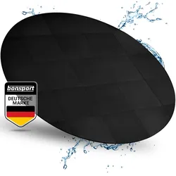 Whirlpool Matten Set 240 cm rund, schwarz