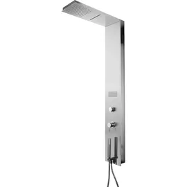 Evenes Wand-Brausepaneel Esben mit Mischer, Edelstahl gebürstet