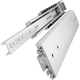 VADANIA Schubladenschienen 1200mm, 156kg Tragfähigkeit mit Kugelgelagerten Schubladenauszug, 3-teiliger Vollauszug, Seitliche Montage VA2576 1 Paar