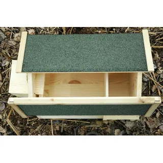 Dobar Igelhaus Mecki mit zwei Eingängen 54 x 35 x 26 cm