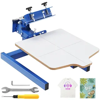 Vevor Siebdruckmaschine 1 Farbe + 1 Station Farbe