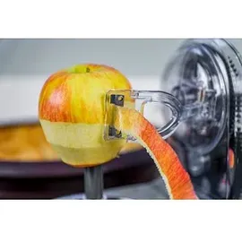 LURCH Apfelschäler mit Handkurbel grau