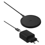 Belkin BOOST Charge Ladepad 15W USB-C mit Netzt.schw. WIA012kqBK