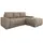 Sofnet Eckcouch Beige 5-Sitzer