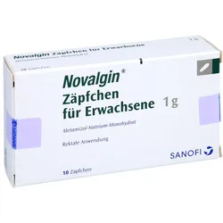 Novalgin Erwachsenensuppositorien 10 St