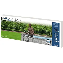 BESTWAY Poolleiter grau 107 cm