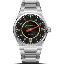 Meistersinger Klassik Plus Kaenos Alain Silberstein Limited Edition" ED-KSGD-AS2025" - schwarz,silber - 40mm