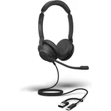 JABRA Evolve2 30 SE (Kabelgebunden, USB-C), Office Headset, Schwarz