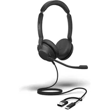 JABRA Evolve2 30 SE (Kabelgebunden, USB-C), Office Headset, Schwarz