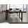 MASSIVMOEBEL24.DE Baumtisch Akazie 220x100x77 grau lackiert / U-Beine anthrazit matt FREEFORM 5 - Grau