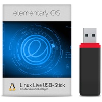 Linux Elementary OS mit 64 Bit auf 32 GB USB 3.0 Stick - USB Live Stick - bootfähig