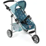 Bayer Chic 2000 Puppen Jogging Buggy Lola, Sternchen türkis