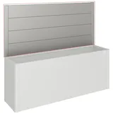 Biohort Sichtschutz Hochbeet 398,3 x 91 x 4 cm Quarzgrau-Metallic