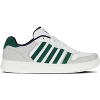 K-Swiss Court Palisades Herren Turnschuh, Rain Forest Wht Wht,