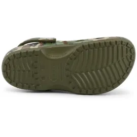 Crocs Classic Printed Camo Clog army green/multi 39-40