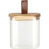 EH Excellent Houseware Xxxl Glasbehälter, transparent Glas, 10.5x10.5x10.5 cm