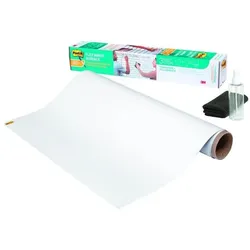 Post-it® selbstklebende Whiteboardfolie Flex Write Surface blanko 180,0 x 120,0 cm, 1 Rolle