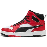 Puma RBD Break MID Sneaker, White Black-for All Time