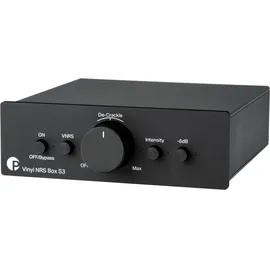 Pro-Ject Vinyl NRS Box S3, Rauschunterdrückung mit De-Crackle-Funktion zur Reduzierung von Klicks und Knacksern (Silber)
