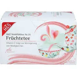 H&S Früchte mit Vitamin C Filterbeutel 54 g