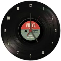 Speecheese Retro Vinyl Special Schallplatte Wanduhr Musikalischer Zeitmesser Kreisförmige