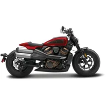 MAISTO 532346 - Modellmotorrad Sportster S rot 1:12