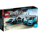 LEGO Speed Champions Formula E Panasonic Jaguar Racing GEN2 car & Jaguar I-PACE eTROPHY 76898