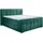 PLACES OF STYLE Boxspringbett PLACES OF STYLE "Rosà", grün, B:204cm L:224cm, Komplettbetten, Boxspringbett, H3/H3, H3/H4, H4/H4 möglich