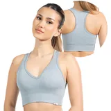 SMILODOX Sport BH Amaze Pro Grau Melange XS