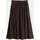 Opus Midirock Damen Crinkle Struktur Braun 40